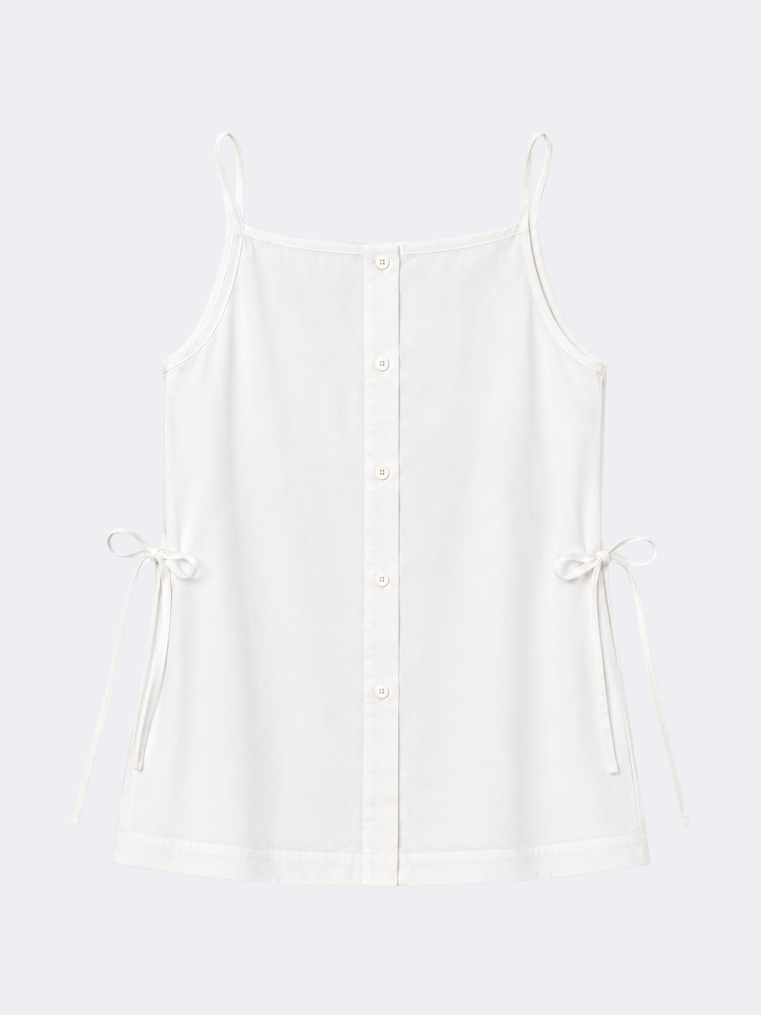 Ribbon Blouse in White